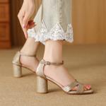 Handcrafted Genuine Leather Women's Shoes: Luxurious Elegance(Edfmr5566--)