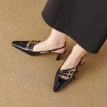 Handcrafted Genuine Leather Women's Shoes: Elegance Meets Luxury Quality(Edfmr783-1)