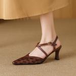 Handcrafted Luxury Genuine Leather Women's Shoes - Elegance Redefined(Edfmr783-2)