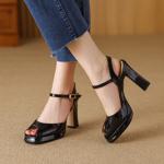 Exquisite Handcrafted Genuine Leather Women’s Shoes: Luxury Meets Artistry(Edfmr7815)