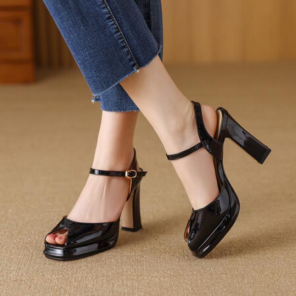 Exquisite Handcrafted Genuine Leather Women’s Shoes: Luxury Meets Artistry(Edfmr7815)