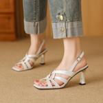 Handcrafted Genuine Leather Women's Shoes - Elegance and Luxury in Every Stitch(Edfmr7777)