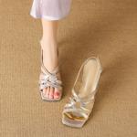 Handcrafted Luxury Leather Women's Shoes(Edfmr-7777)