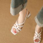 Handcrafted Luxurious Leather Women's Shoes: Timeless Elegance(Edfmr768-8-)