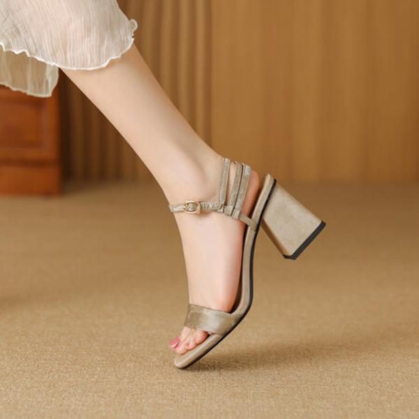 Exquisite Handcrafted Leather Women's Shoes for Timeless Elegance(Edfmr780-9)