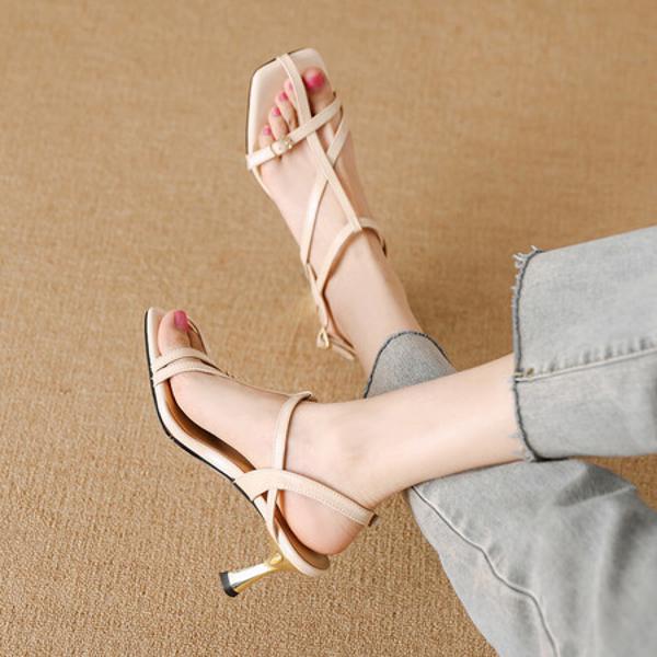 Exquisite Handmade Leather Women's Shoes: Luxury Craftsmanship(Edfmr779-9)