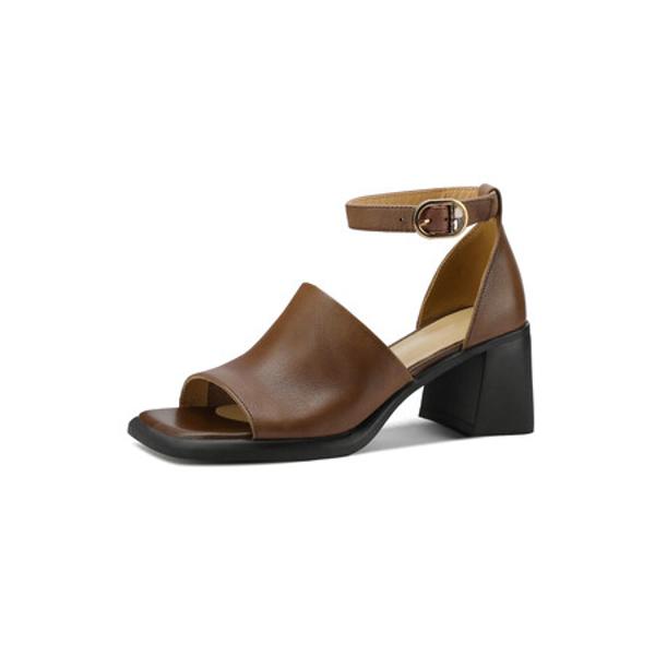 Handcrafted Leather Women's Shoes: Luxurious Elegance(Edfmr771-6)