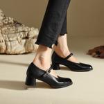 Exquisite Handmade Leather Women’s Shoes: A Touch of Elegance(Edfmr7995)