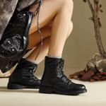 Exquisite Handmade Leather Women's Shoes of Luxury(Edfmr795-1)