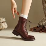 Exquisite Handmade Leather Women's Shoes of Luxury(Edfmr795-1)