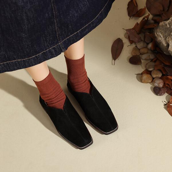 Elegant Handcrafted Leather Women's Shoes: Luxurious Quality and Artisan Craftsmanship(Edfmr809-1)