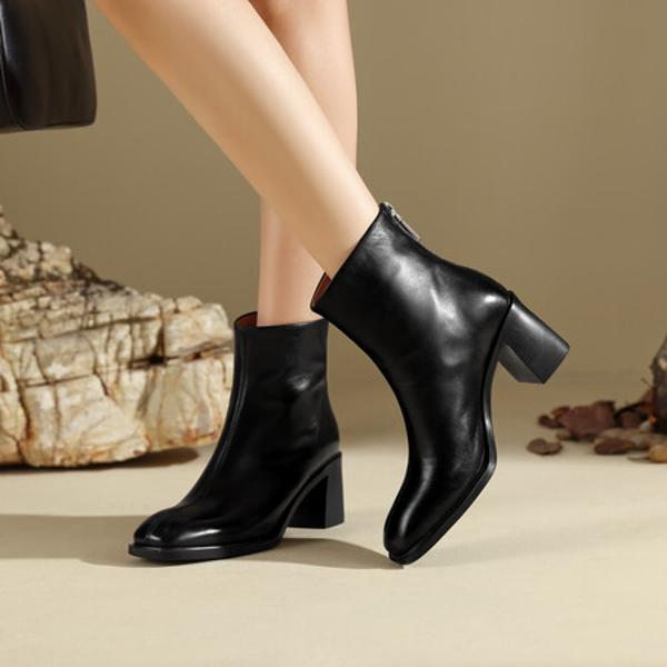 Handcrafted Luxury Leather Women’s Shoes for Elegance(Edfmr796-1)