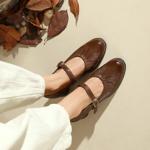Luxurious Handcrafted Leather Women's Shoes(Edfmr7993)