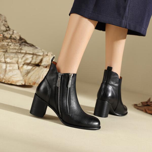 Handcrafted Luxury Leather Women's Shoes: Exquisite Quality and Elegant Design(Edfmr7979)