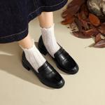 Elegant Handcrafted Premium Leather Women’s Shoes(Edfmr811-1)