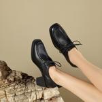 Exquisite Handmade Genuine Leather Women's Shoes: A Blend of Luxury and Craftsmanship(Edfmr8201)