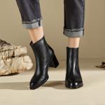 Handcrafted Luxury Leather Women's Shoes: Elegance in Every Stitch(Edfmr28073)