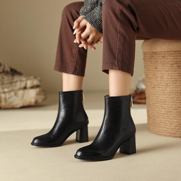 Exquisite Handcrafted Leather Women's Shoes: Luxury, Elegance, and High-Quality Craftsmanship(Edfmr28078)