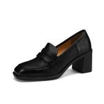 Elegant Handcrafted Leather Women’s Shoes - Luxury Craftsmanship(Edfmr7905)