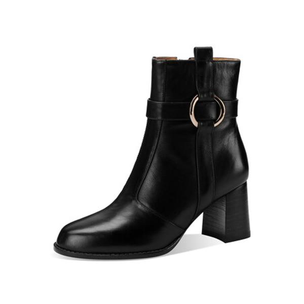 Handcrafted Leather Women's Shoes: Luxurious Elegance & Quality(Edfmr28066)