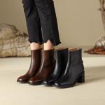 Elegance Redefined: Handcrafted Genuine Leather Women's shoes(Edfmr7968)