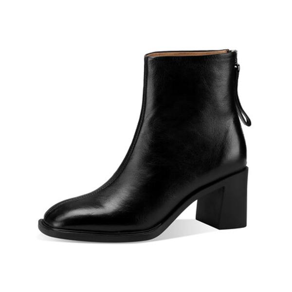 Elegance Redefined: Handcrafted Genuine Leather Women's shoes(Edfmr7968)