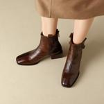 Exquisite Handcrafted Leather Women's Shoes: Luxury and Elegance(Edfmr8223)