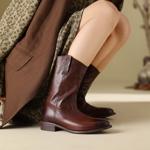 Elegant Handcrafted Genuine Leather Women's Shoes of Luxury Quality(Edfmr8291)