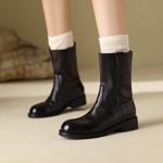 Luxurious Handcrafted Leather Women's Shoes(Edfmr8163)