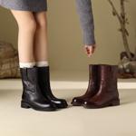 Luxurious Handcrafted Leather Women's Shoes(Edfmr8163)