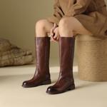 Luxury Handcrafted Leather Women's Shoes: Elegance in Every Stitch(Edfmr8165)