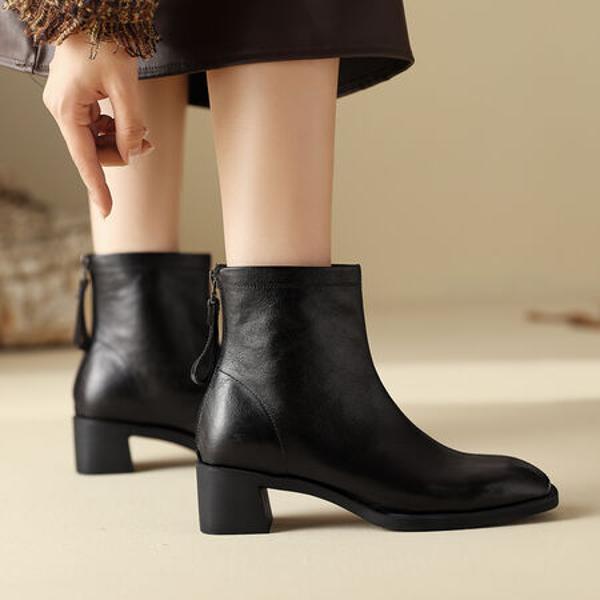 Handcrafted Luxury Leather Women's Shoes: Elegant Artisan Quality(Edfmr8261)