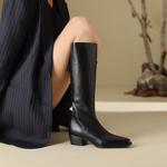 Handcrafted Luxury Genuine Leather Women's Shoes – Elegant Craftsmanship(Edfmr8351)