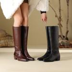 Handcrafted Luxury Genuine Leather Women's Shoes – Elegant Craftsmanship(Edfmr8351)