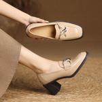 Exquisite Handcrafted Leather Women's Shoes: Luxury and Elegance Redefined(Edfmr79022)