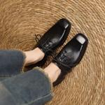 Handcrafted Genuine Leather Women's Shoes: Exquisite Quality, Timeless Elegance(Edfmr72536)