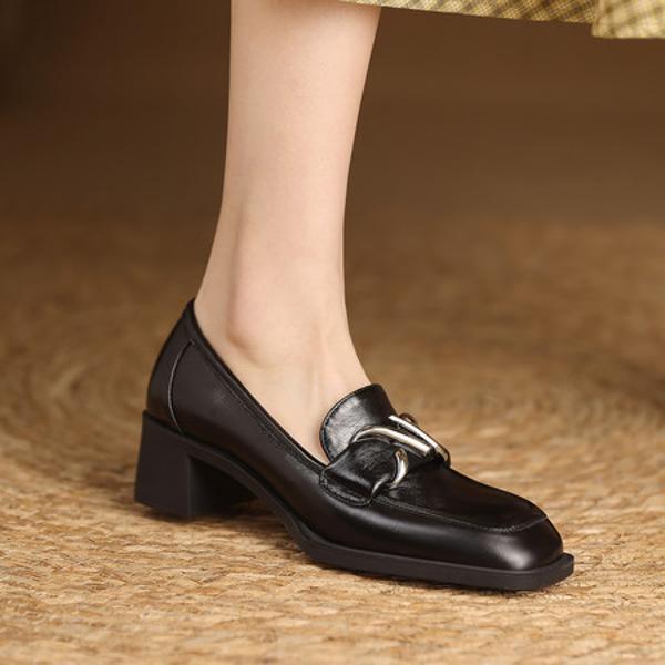 Exquisite Handmade Leather Shoes for Elegant Women(Edfmr82140)