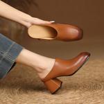 Handcrafted Leather Women's Shoes: Luxury, Elegance.(Edfmr84823)