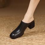 Handcrafted Leather Women's Shoes: Luxury, Elegance.(Edfmr84823)