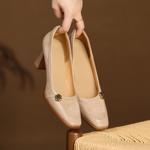 Handcrafted Luxury Leather Women’s Shoes - Elegance Redefined(Edfmr61942)