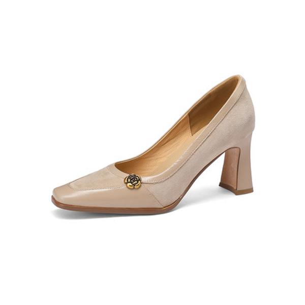 Handcrafted Luxury Leather Women’s Shoes - Elegance Redefined(Edfmr61942)