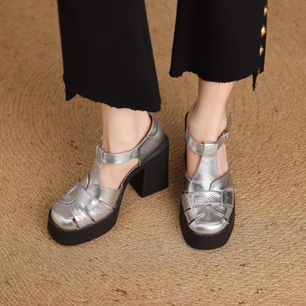 Luxurious Handcrafted Leather Women's Shoes: Elevate Your Elegance(Edfmr85782)