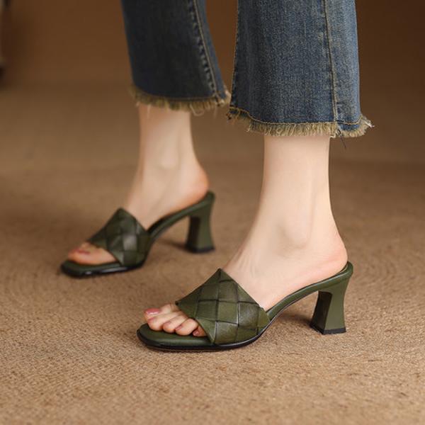 Handcrafted Genuine Leather Women's Shoes: Exquisite Craftsmanship & Elegance(Edfmr86592)