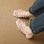 Exquisite Handcrafted Genuine Leather Women's Shoes: Elegance Meets Luxury(Edfmr103)