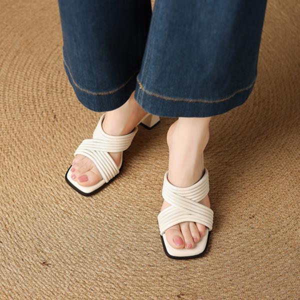 Handcrafted Luxurious Leather Women's Shoes: Exquisite Quality & Timeless Elegance(Edfmr107)