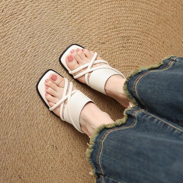 Exquisite Handmade Leather Women's Shoes for Elegant Luxury(Edfmr115)