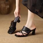 Exquisite Handmade Leather Women's Shoes for Elegant Luxury(Edfmr115)