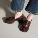Handcrafted Leather Women’s Shoes: Elegant Luxury with Exquisite Craftsmanship(Edfmr117)