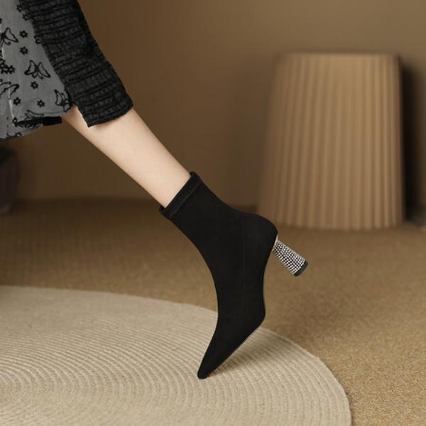 Handcrafted Luxury Leather Women's Shoes - Elegant Artistry Unveiled(Ediandian8GZ8095)