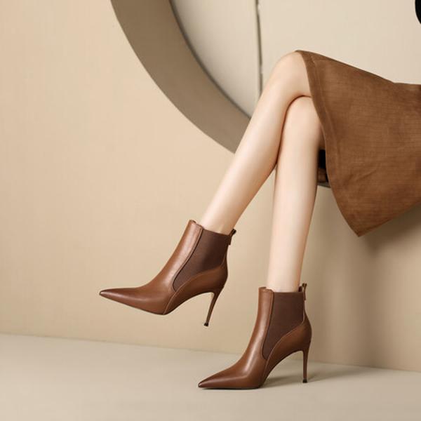 Handcrafted Genuine Leather Women's Shoes - Elegant Luxury Artistry(Ediandian8GZ8116)